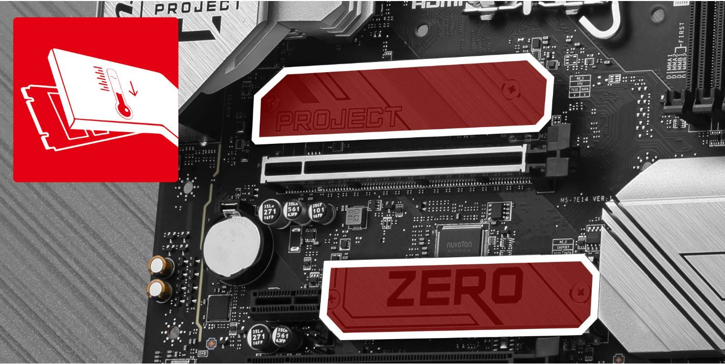 MSI B760M PROJECT ZERO Motherboard